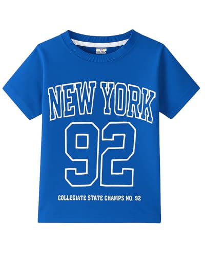 Image of Kuchipoo Boys Half Sleeves Regular Fit Cotton T-Shirt