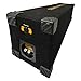 Bass Rockers Array Box Enclosure BRHB6 4 Driver Horns 4 x 6.5 Speakers Xtreme Durable Strong Wood Subwoofer Boxes Color Carpet Chuchera Horn Brazilian Style