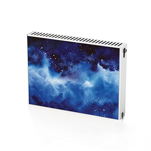 Cache Radiateur Aimanté pour Dissimuler un Chauffage Abîmé avec le Design Stars de l'Espace