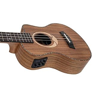 DIMAVERY regno UNITO-200 Tenore Ukulele, Koa - Les Beatles, Paul McCartney, John Lennon, RIngo Starr, George Harrison DIMAVERY regno UNITO-200 Tenore Ukulele, Koa – Image 3