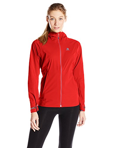 Chaqueta Salomon Minim 2.5L de mujer que frena el viento y la lluvia fina en la montaña