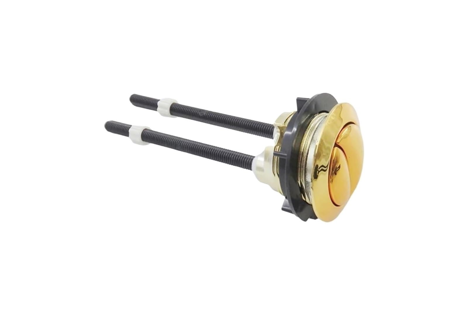 dfEDRd Dual Push Button Toilet Flush Button, 38mm Button Double-push Flush Toilet With 2 Rods