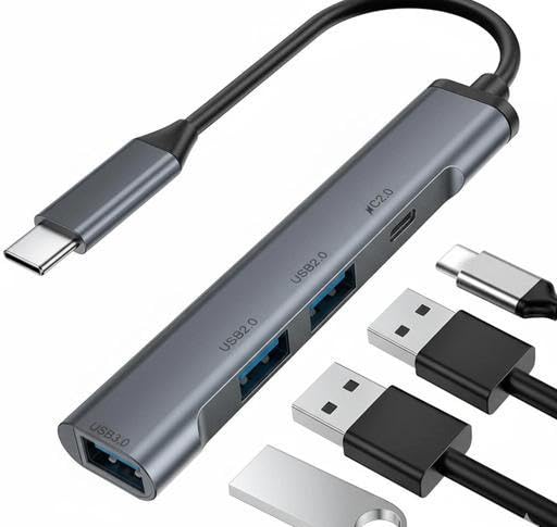 4Ports HUB 3 Port USB 3.0 HUB 1 Port c typ, Multiport Slim Extension for Laptop & PC & Mobile ETC,RAD-P474-image-10