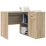 【Vue d'ensemble des caractéristiques distinctives】 Notre bureau est construit en bois d'ingénierie pour plus de durabilité. Les étagères et les portes à charnières permettent un rangement bien organisé, gardant votre espace de travail rangé et accessible. Son design moderne assure une esthétique fluide, parfaite pour différentes décorations intérieures. Sa taille compacte optimise l'agencement à la maison ou au bureau.
