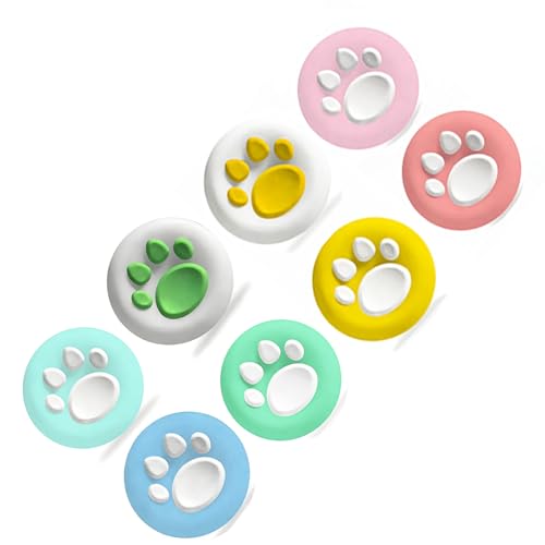 Y F LU GOO Switch 2/Switch 2 Pro�Ή� �X�e�B�b�N�J�o�[ �A�i���O�X�e�B�b�N�J�o�[ �X�C�b�`2 �W���C�R�� joy con�Ή� �L���b�v �ی�J�o�[ 8������ ���t���ȒP ����~�� �e�w�O���b�v�L���b�v ���� �L���� ����