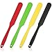 4Pcs Spatole in Silicone Spatola da Cucina Antiaderente Gomma Raschietto Resistente Calore Colorato Spatole di Cera Spatole Miscelazione Utensili da Cucina per Cottura Impasto Rimozione Peli Pigmento
