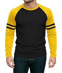 Yellow & Black Baseball Tee