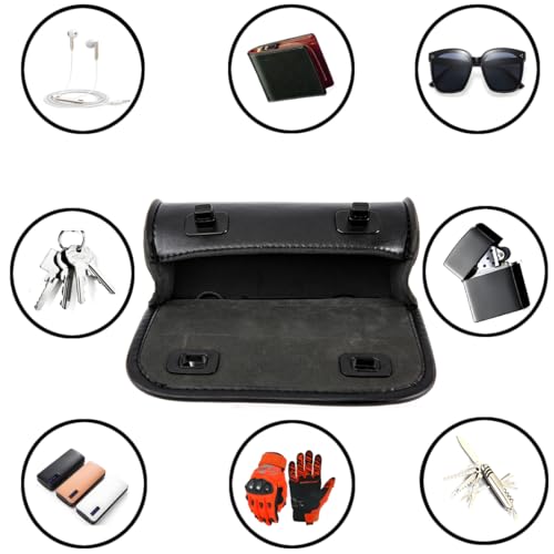 Bolsa universal para manillar de motocicleta grande miniatura 5