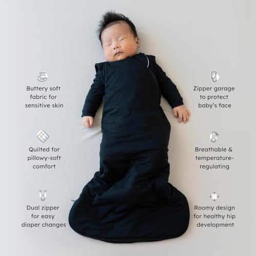 Image of KYTE BABY Sleep Bag 1.0 TOG, Rayon Made From Bamboo Wearable Blanket, Dual Zipper For Infants And Toddlers Nursery Essentials