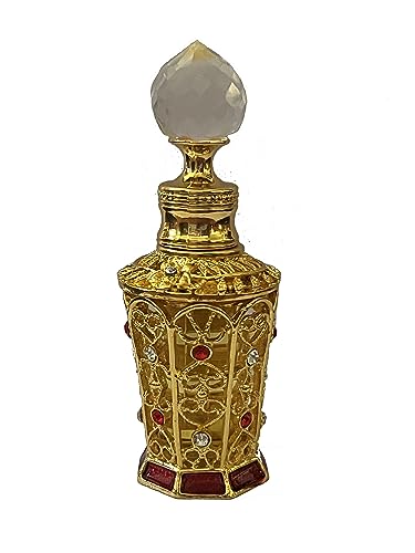 in His Presence Prayer Anointing Oil 15 ML in Gold Ornate Fancy Bottle