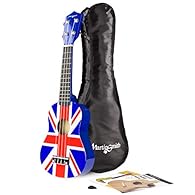 Complete Ukulele Kit: This all-in-one package includes a high-quality ukulele, a padded gig bag, a chord book, spare strings, and picks. Durable Construction: Made from quality materials to withstand everyday use, making it a reliable instrument for ...