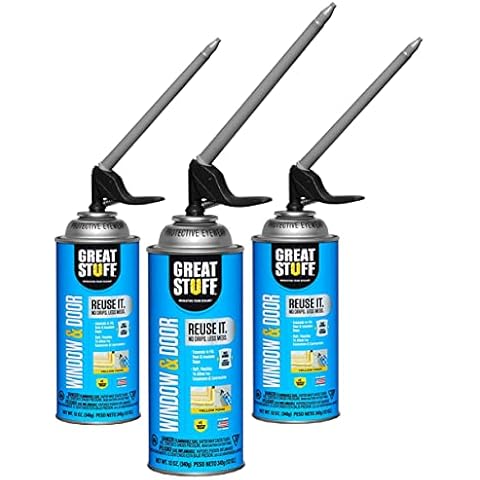 Great Stuff Insulation/Expanding Foam Window & Door Gap Filler - 3 Pack Cover