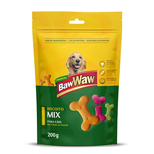 Biscoito Baw Waw para cães Mix 200g