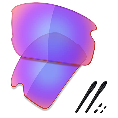 Image of SAUCER Premium Replacement Lenses & Rubber Kits for Oakley Flak 2.0 OO9295 | UV400 Protection, Anti-Scratch, Precise Fit