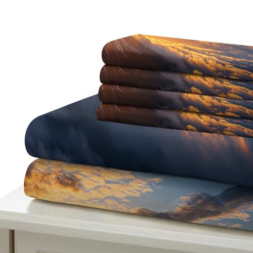 Parure de lit 3D en microfibre résistante haute densité - 7
