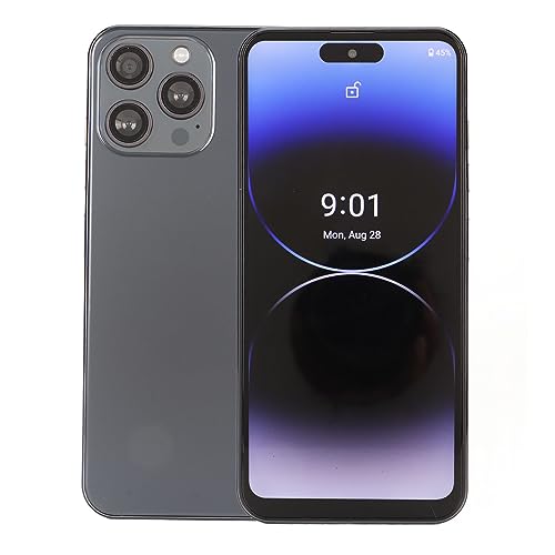 Amazon | I14 PROMAX ロック解除スマートフォン、6.7 インチ HD