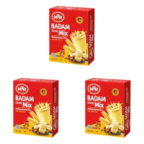Image of MTR Badam Drink Mix Refill 450g (Pack of 3)
