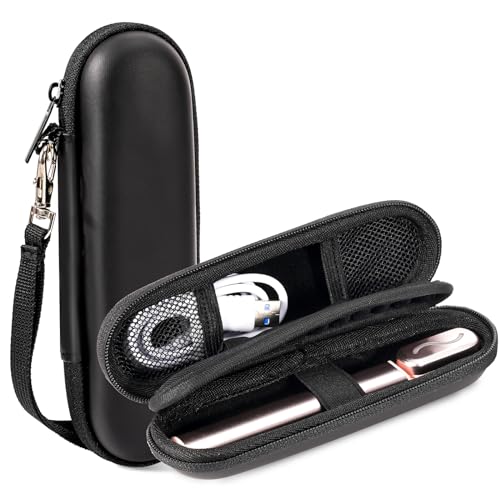 ProCase Hard Travel Case for SolaWave 4-in-1 Facial Wand, EVA Protective Case for Radiant Renewal Wand, Women Face Skincare Wand Storage Room for USB Cable Charger -Black