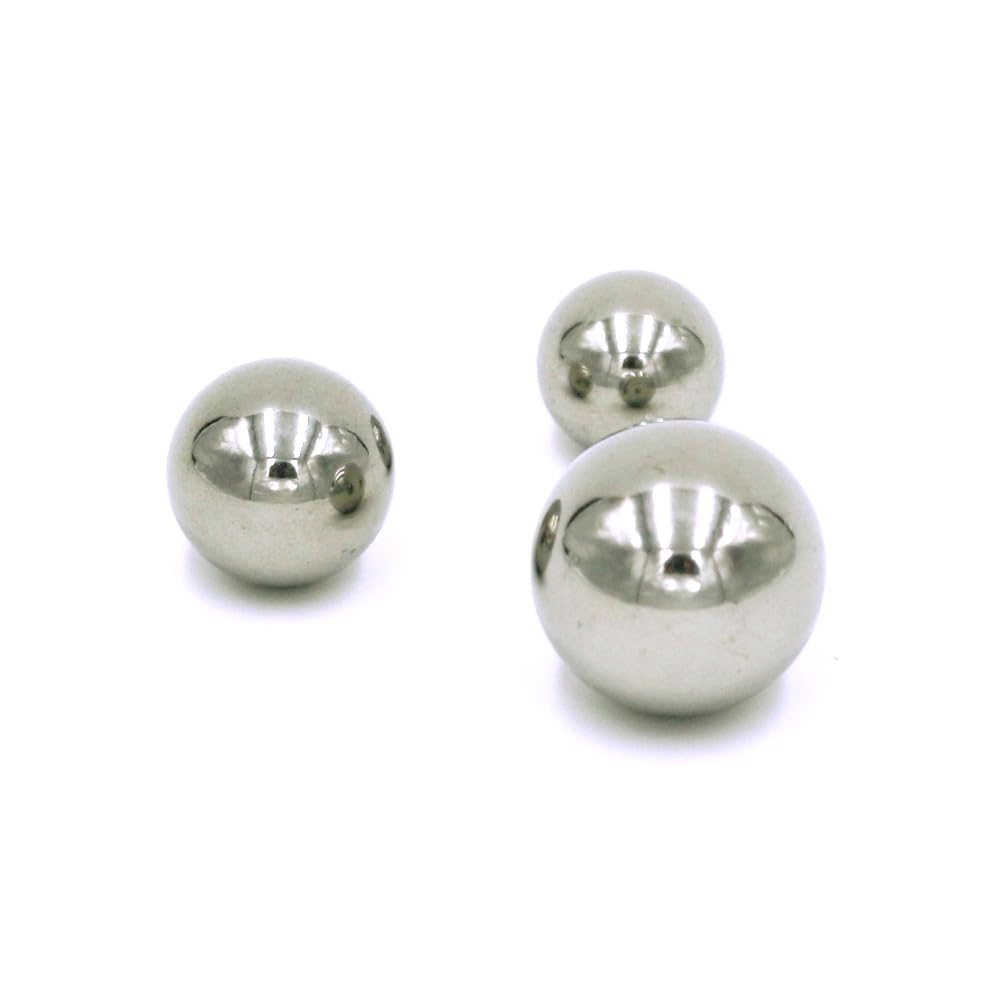 elephrun 55mm 2pcs 304 Stainless Steel Bearing Balls G200 Precision