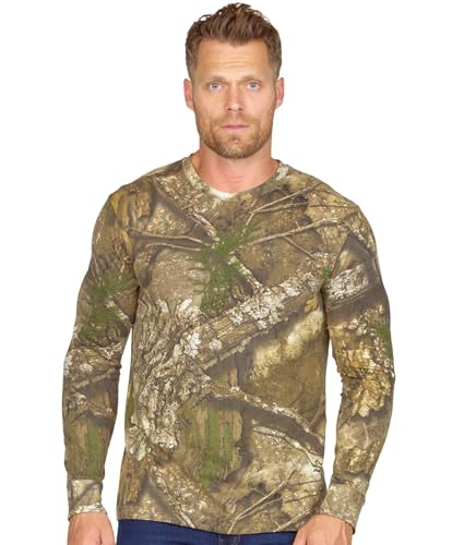 Chemise légère respirante Realtree Essential Camo manches longues homme