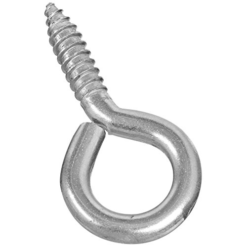 National Hardware N197-145 V2016 Screw Eye in Stainless Steel,#0, 2-7/8