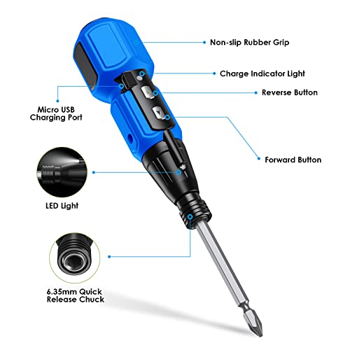 Amir Power Screwdriver Cordless Rechargeable thumb #1