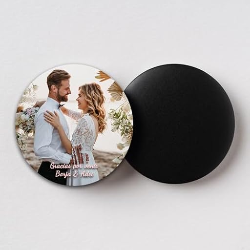 Imanes para Nevera Personalizados, Flexibles y Magnéticos | Pack de 5 y 9 Unidades | Imán de Fotos Magnético para Regalo y Decoración | Compra Solidaria (Redondo) | Ya disponible en tu tienda friki favorita! En mundofriki.es!