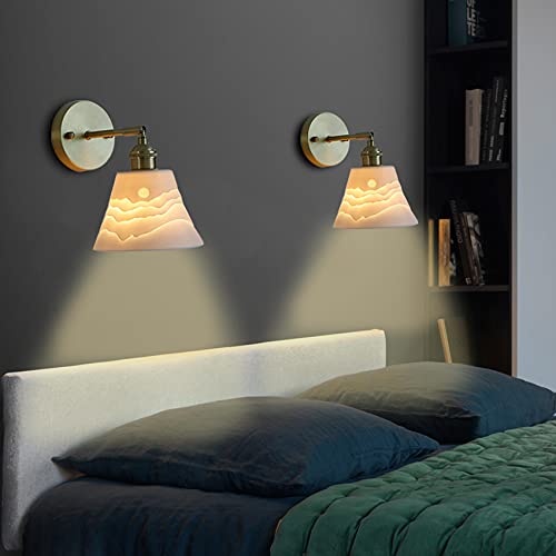 Applique murale orientable avec socket E27 pour l'éclairage de lit - 2