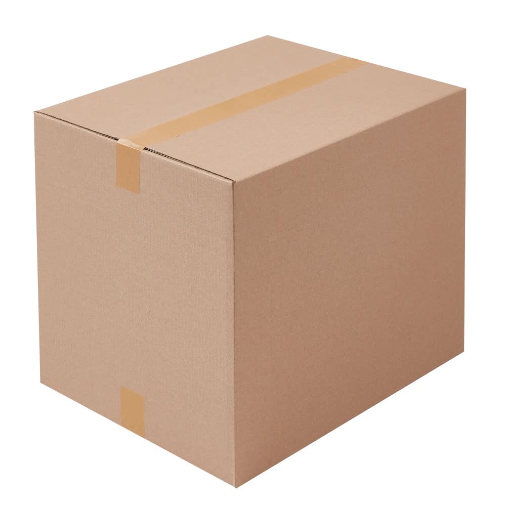 BB-Verpackungen 30x Faltkartons 430x310x300/200mm 1-wellig braun (30 Stück)| Großer Versandkarton, ideal als Warensendung, DHL Paket, GLS/DPD L-Paket