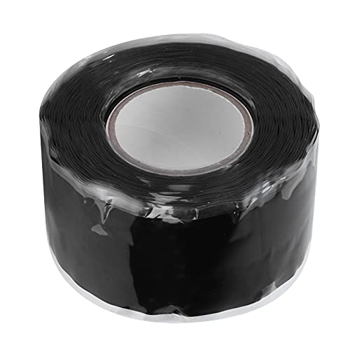 Image of Milltrip Insulating Tape, 3m Pipe Repair Tape, Silicone Self Adhesive Tape Flame Retardant Double Sided Tape High Temperature Resistant Tape for Outdoor Antenna Coax and Electrical Cables, Hose /Pipe