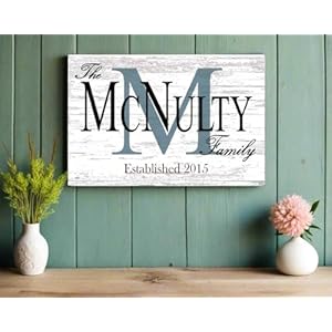 Woodlastnamesignwithestablisheddateweddinggiftforcoupleestmonogramcustomnewhomepresent165x105monogramwithestablisheddate  Urban Country Home Decor Wood last name sign with established date wedding gift for couple est monogram custom new home present 165 x105 monogram with established date  urban country home decor