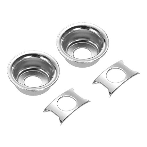 RuleaxAsi TL Guitarra Elétrica Jack Plates Covers Embutidos Virola de Saída com o Grampo de Retenção