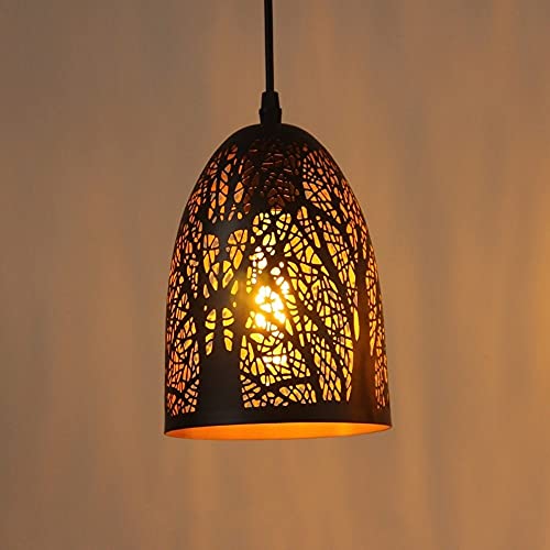 Pendentif en métal vintage haut de gamme luminaire suspendu nordique en fer pour bar