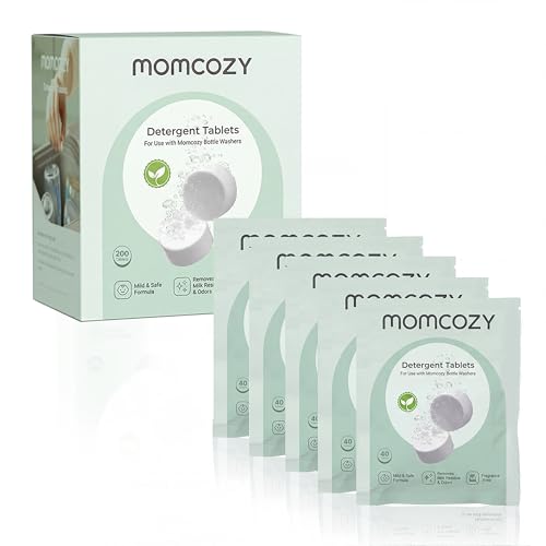 Momcozy Official Detergent Tablets for Momcozy Baby Bottle Washer 200 Tablets