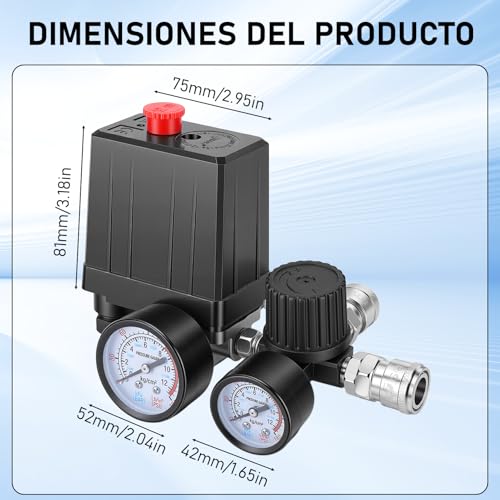 Regulador de compresor de aire 2 Imagen adicional
