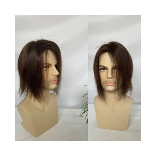 Complément capillaire homme calvitie solution invisible postiche filet mono 15x20cm - 3