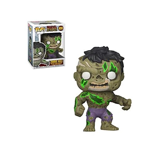 Funko- Pop Marvel Zombies-Hulk Figura Coleccionable, Multicolor (49121)