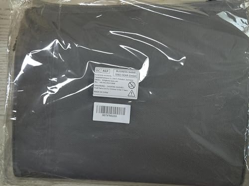 Torba na buty podróżne, 18 szt., organizer na buty do przechowywania, przenośna torba do przechowywania, wodoodporna, pyłoszczelna, z przezroczystym oknem, do podróży sportowych (szara)