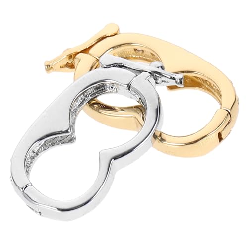 VILLCASE 2pcs Necklace Shortener Clasp