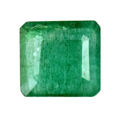 Émeraude naturelle de 9,73 mm pour bague pendentif et collier