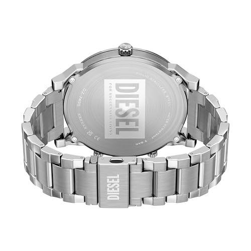Image of Diesel Mr. Daddy Slim Silver Watch DZ7495