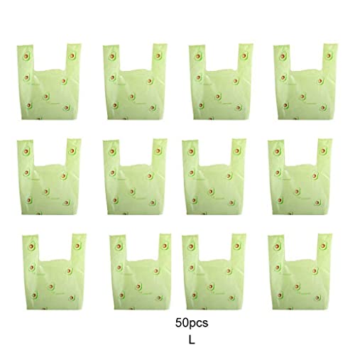 WIUSOODE Bolsa de armazenamento de 50 peças Bolsas de compras diversas Bolsa para padaria ao livre,