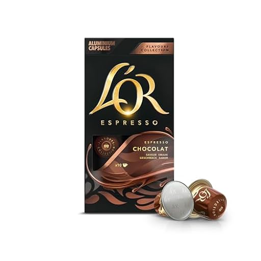 L´OR Espresso Café Cápsulas Chocolate - 10 Cápsulas Compatibles Nespresso | Ya disponible en tu tienda friki favorita! En mundofriki.es!