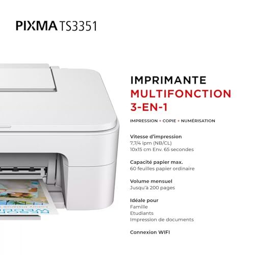 CANON TS 3351 - vue 9