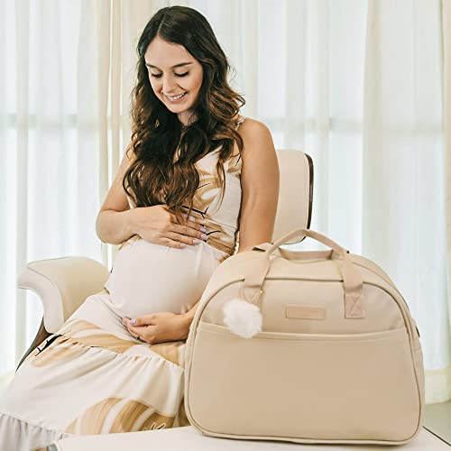 Combo com Bolsa Grande e Mochila Pirulitando Nascer Marfim