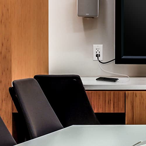 Topgreener Usb Outlet, 3-Port Type C Usb Wall Outlet, 20 Amp Tamper-Resistant Receptacle Plug, 20A Charging Power Outlet With Usb Ports, Ul Listed, Tu22036Ac3-6Pcs, White, 6 Pack #TOP6