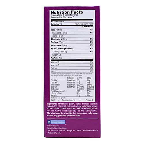 Miniatura 2 de Proti Fit Concentrado en gel de proteína de uva (7caja)