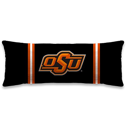 Pegasus Sports NCAA Microplush Body Pillow, 20" x 48", Oklahoma State Cowboys