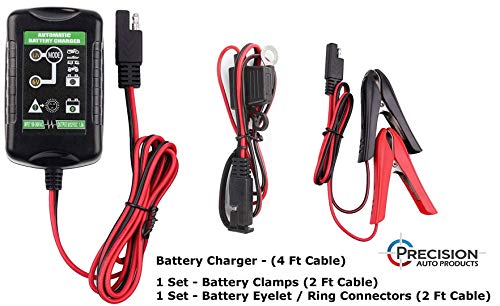 image for Precision Auto Products 12V Battery Charger - Premium 6V - 12V Automat