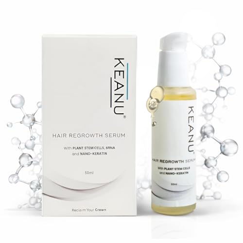 Image of Keanu Stem Cell Intensive Anti Hairfall Serum, Combats Hair loss, Boosts Hair Growth, Reactivates Dormant Follicles, Improves Density, No Minoxidil, Non Sticky, With Exosomes, For Men & Women 50ml